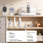 ZKSCool professional pet grooming station setup for home undercoat removal