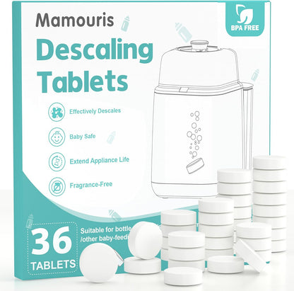 KoolerThings descaling tablets front view package for baby bottle washers