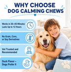 Ttlxrl stress and relaxation aid for dogs showing back instructions and dosage guide