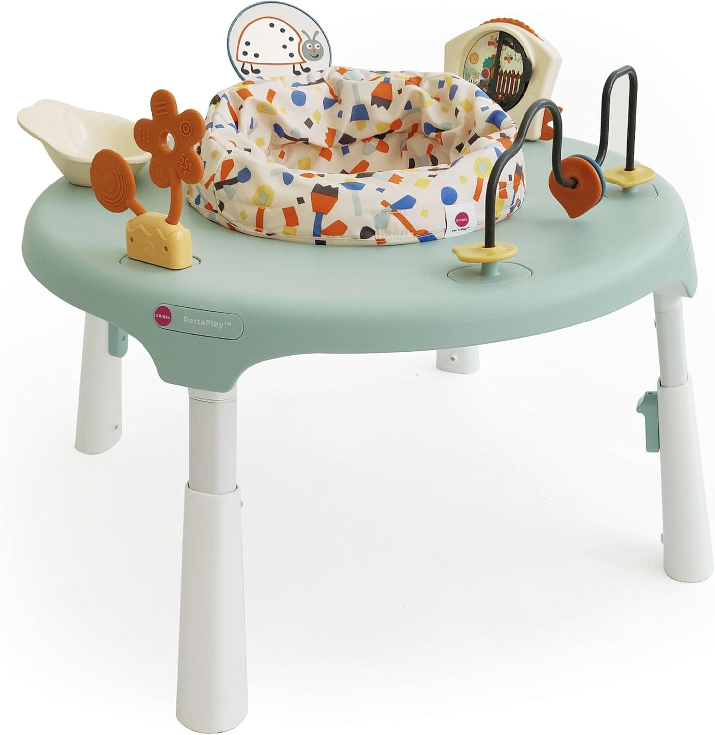Oribel PortaPlay 3-in-1 Baby Activity Center Enchanted Garden front view