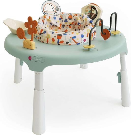 Oribel PortaPlay 3-in-1 Baby Activity Center Enchanted Garden front view