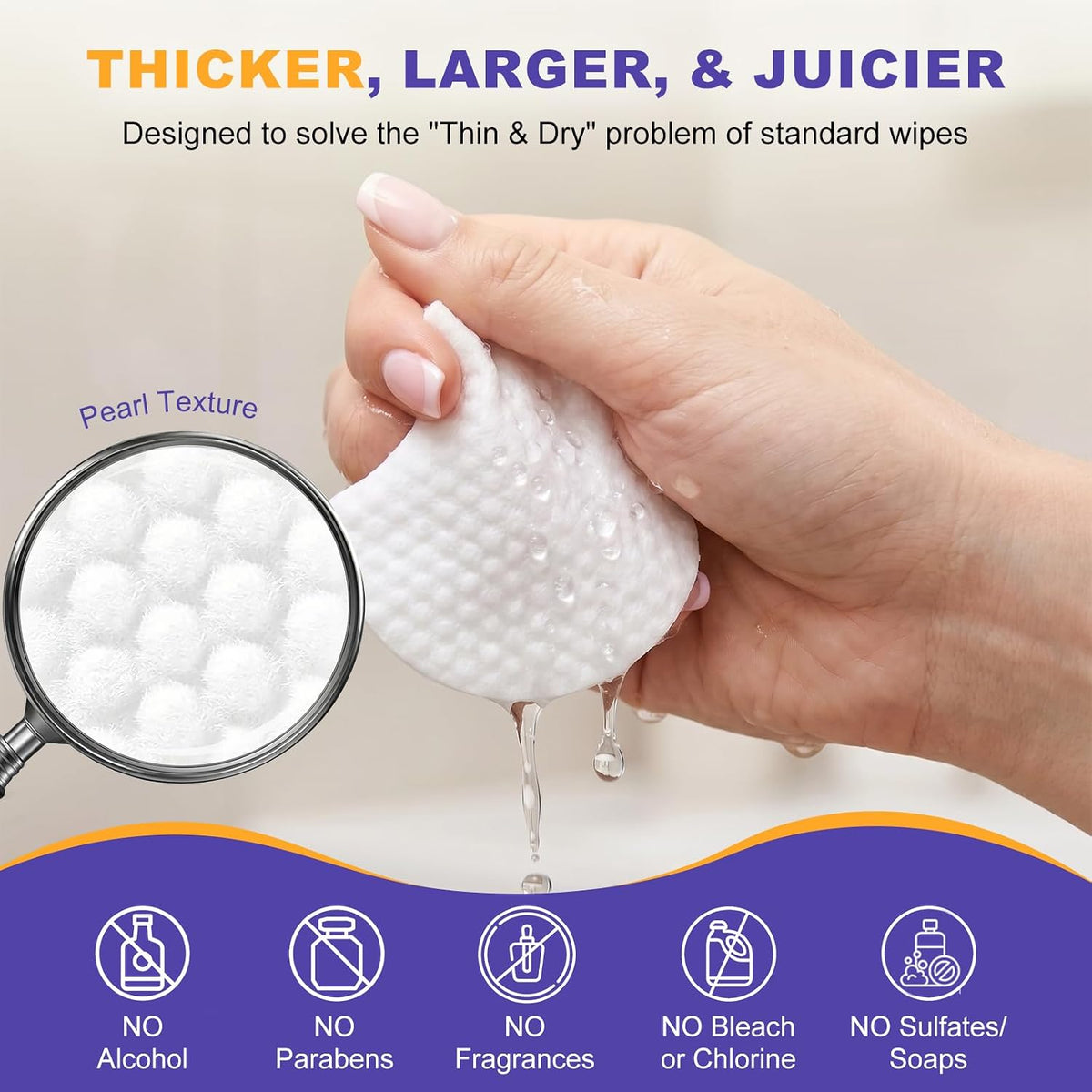 Hypoallergenic cat eye cleaning wipes removing tear discharge