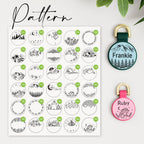 Brayhoo lightweight silicone pet tag in small size designed for cats