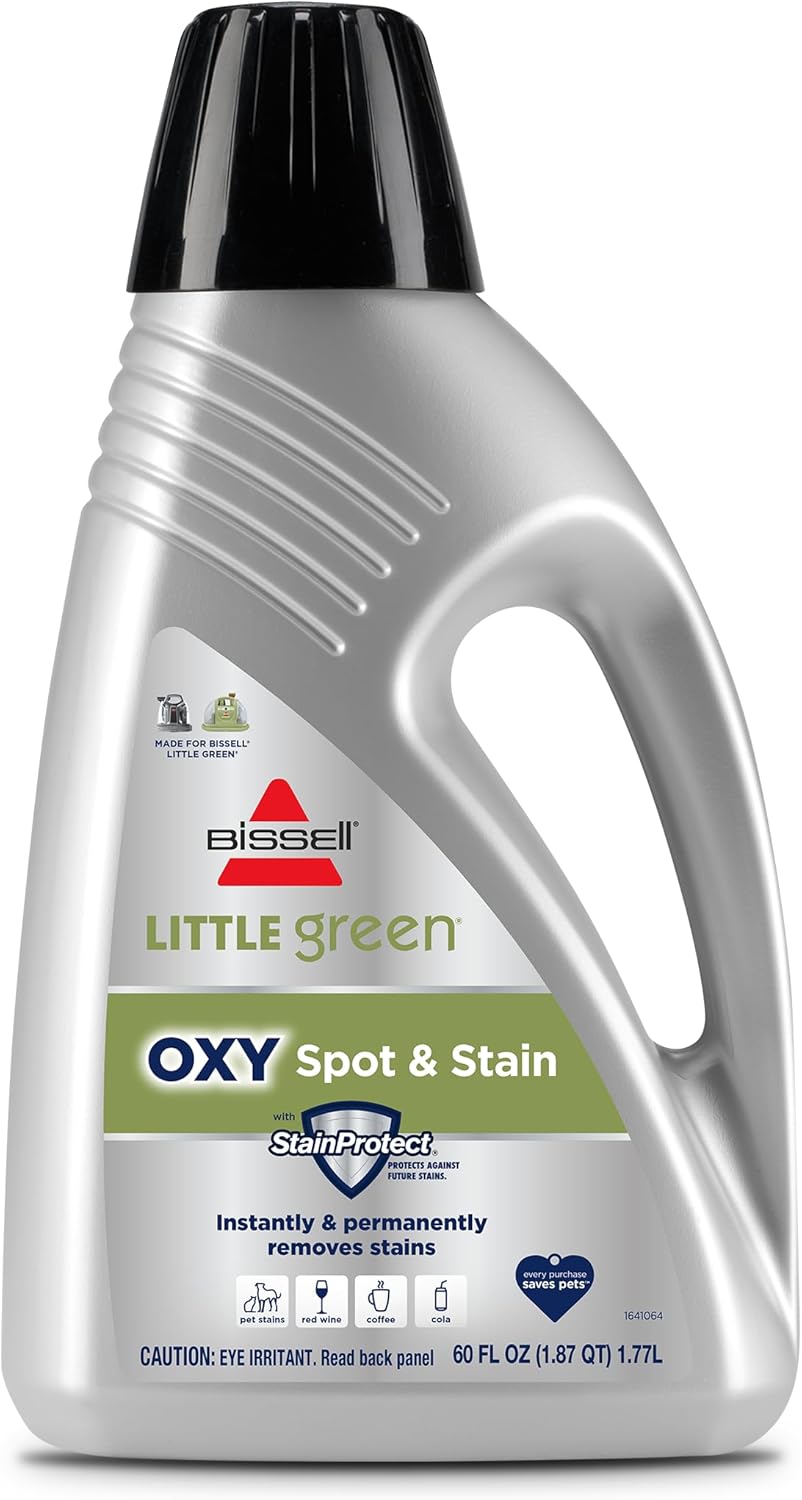NEW BISSELL Little Green Pro Oxy Spot & Stain Super Concentrate Cleaning Formula for Portable Deep Cleaners,6 Super Concentrate Pouches,(Pack of 2) - Image 9