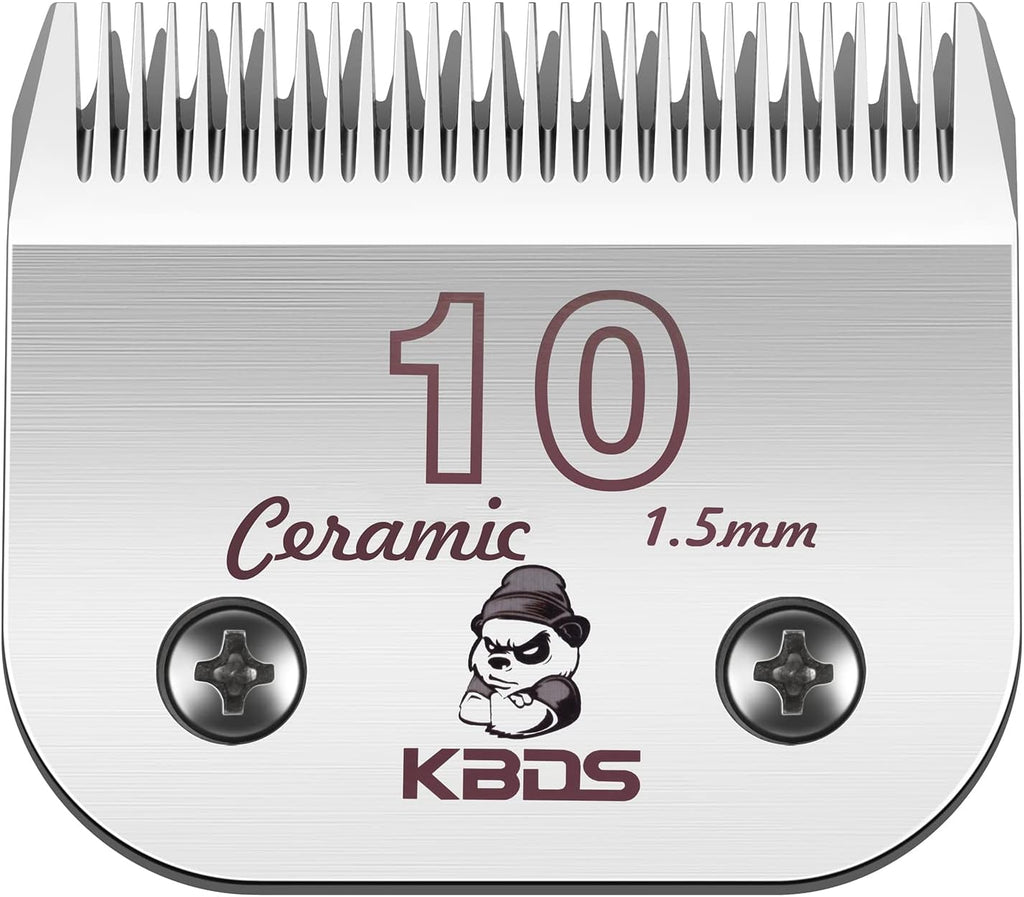 KBDS size seven F detachable clipper blade side profile view