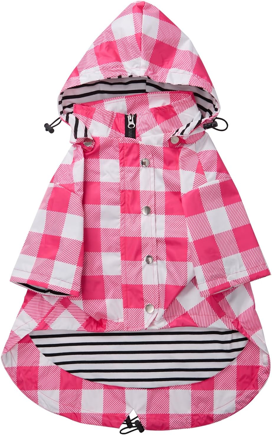 Morezi imported yellow dog zip up raincoat product packaging view