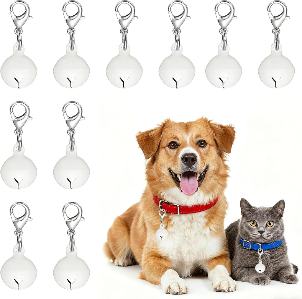 Cat Bell, Small Matte Pet Copper Bell Collars Charm with Lobster Buckle Loud Crisp Sound Anti-Lost Pendant Accessory - Image 15
