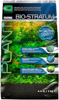 Fluval Bio Stratum volcanic soil bag front view for planted aquariums