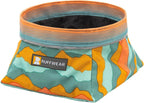 Ruffwear, Quencher Collapsible Dog Bowl, Packable Food & Water Bowl with Waterproof Lining, Water-Resistant Shell, & Reflective Trim, Lightweight, 4.2 Cups (1 L), Coastal Mountains, Medium - Image 9