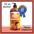 Pure Norwegian salmon oil for dog hip and joint pain relief
