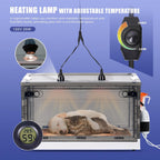 Authentic USA imported PAULOZYN pet brooder nursery being used for newborn small animal recovery.
