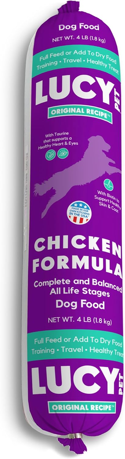 Lucy Pet Products Beef Formula Dog Food Roll 4 lb, (100600047) - Image 11