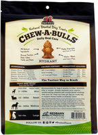 Redbarn Chew-A-Bulls dental chews for large dogs ingredient label