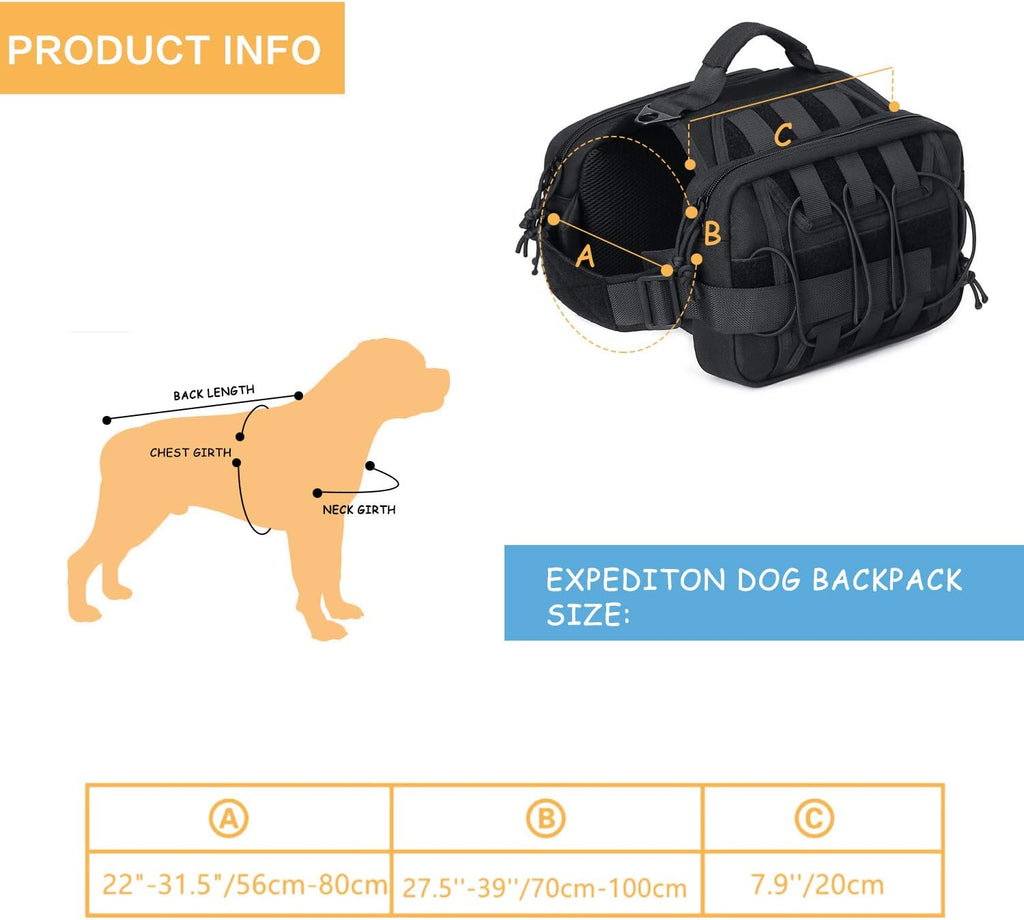 Close-up view of the adjustable belly straps and UTX-Duraflex quick-release buckles on the Petmolico hound pack.