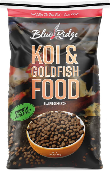Blue Ridge Koi Fish Food 5lb - Koi Food Large 3/16" Growth Formula, Goldfish Food, Premium Fish Food for Ponds, Ponds Fish Food, Floating Pond Pellets - Image 11