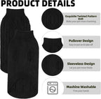 Premium warm acrylic pet winter jacket for cold weather wearing