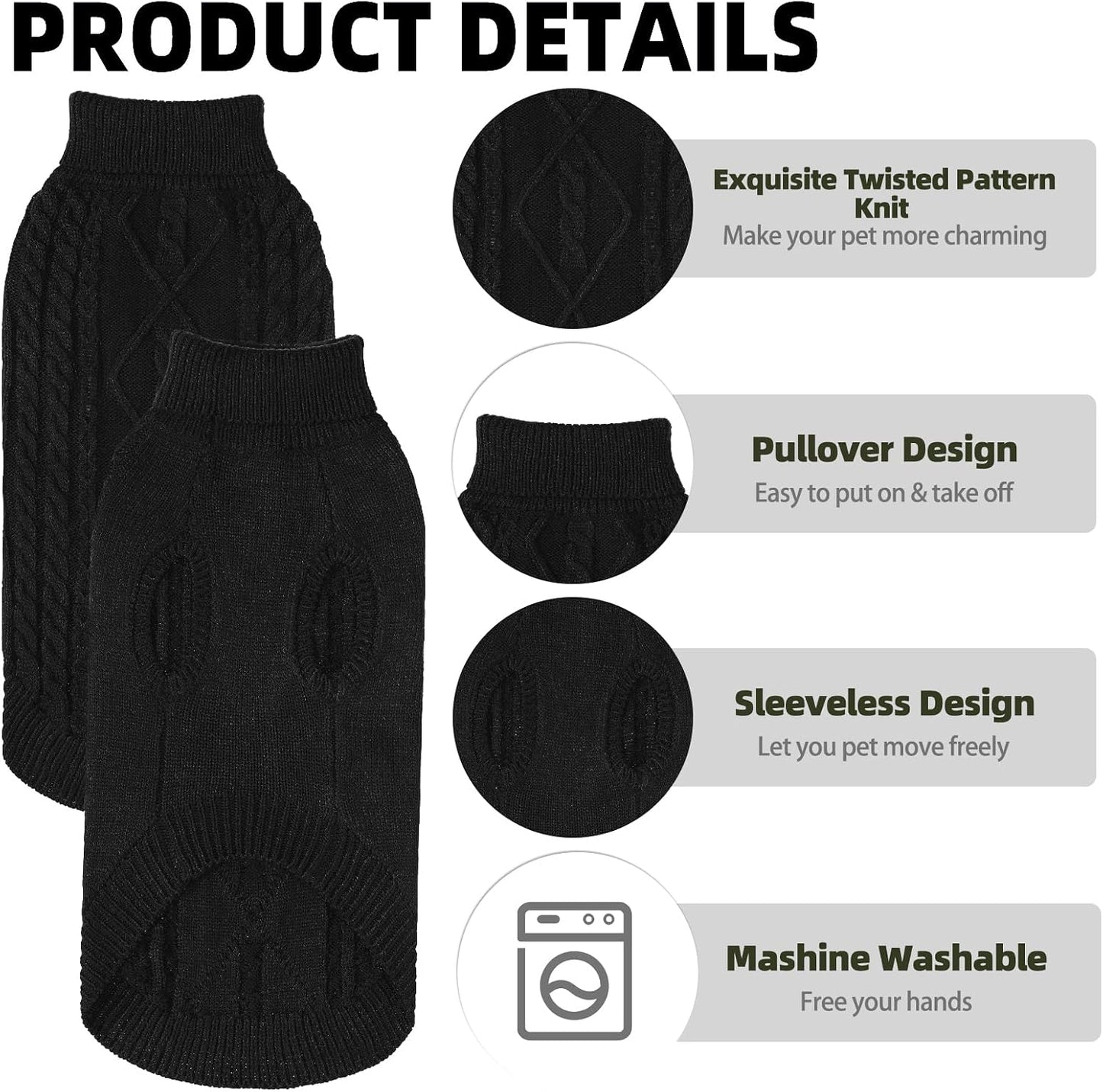 Premium warm acrylic pet winter jacket for cold weather wearing