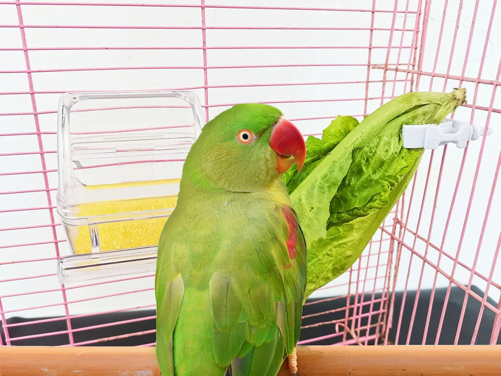 Oribuki no mess bird cage accessories and feeding clips