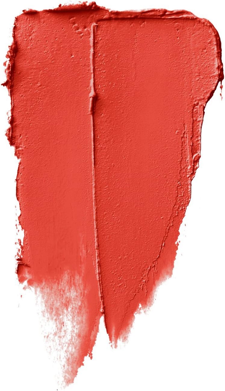 Hydrating NYX Butter Lipstick in Fireball cap off close up view