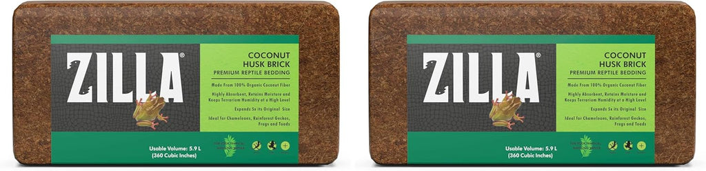 Zilla Coconut Husk Brick, Organic Bedding for Reptiles, Made with 100% Coconut Fiber, Ideal for Tropical Habitats and Egg Incubation - Image 12