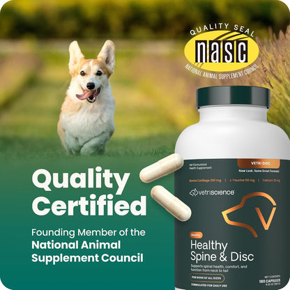 VetriScience Vetri Disc formula canine back and joint health support