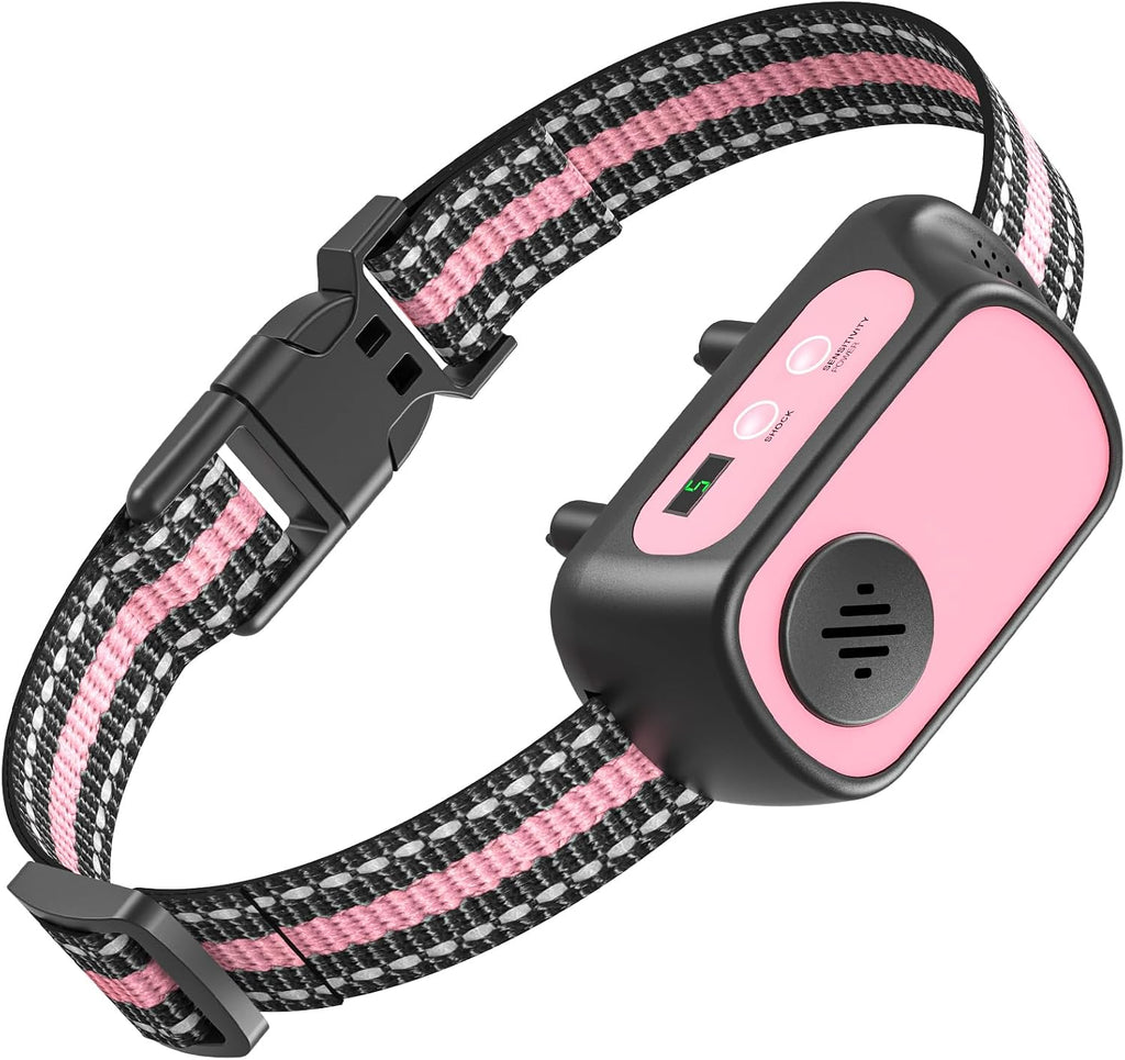 Rechargeable Dog Bark Collar with Beep Vibration and Shock,Anti Barking Collar for Small Medium Large Dogs, Humane Dog Training Device with 5 Adjustable Sensitivity Levels - Image 10