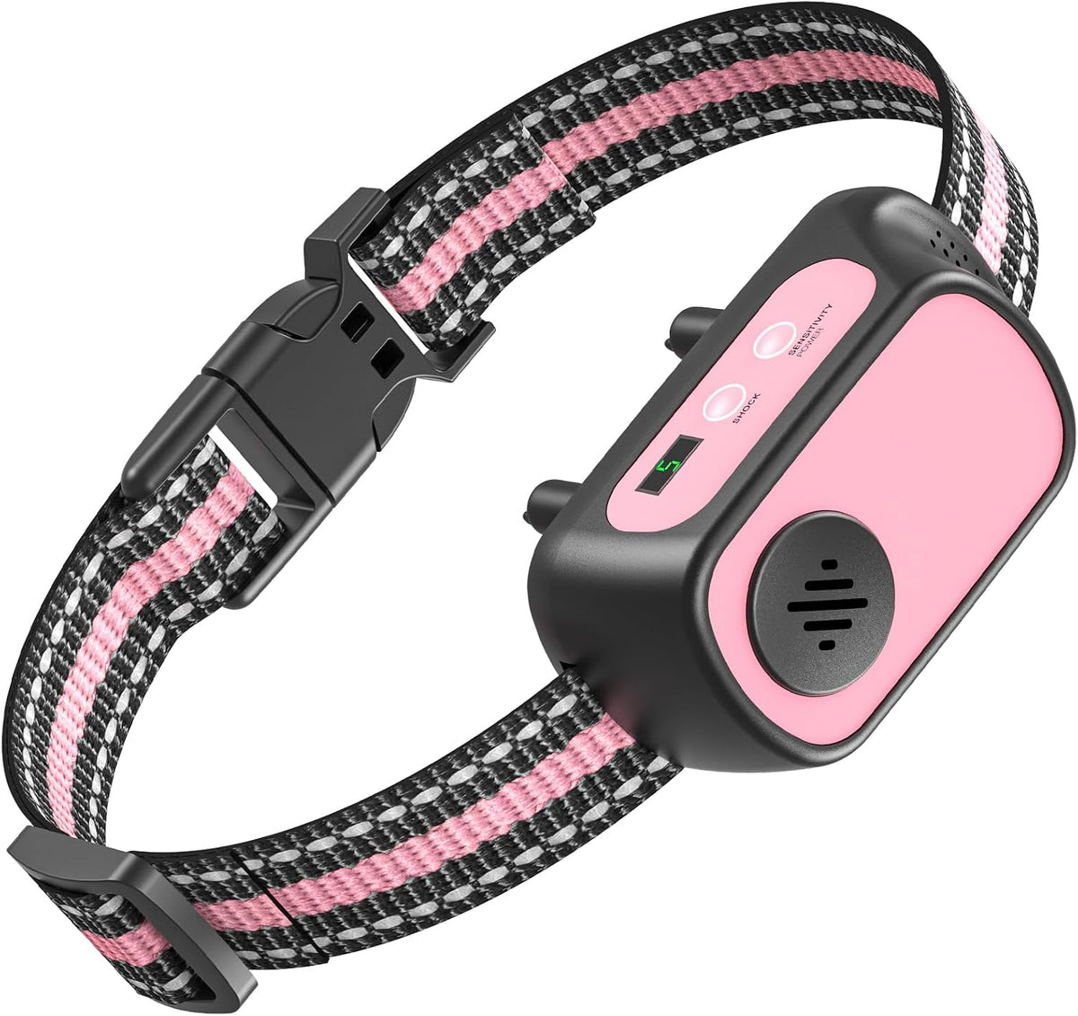 Rechargeable Dog Bark Collar with Beep Vibration and Shock,Anti Barking Collar for Small Medium Large Dogs, Humane Dog Training Device with 5 Adjustable Sensitivity Levels - Image 10