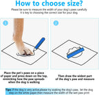 Dogoys pet protective paw wear reflective detail