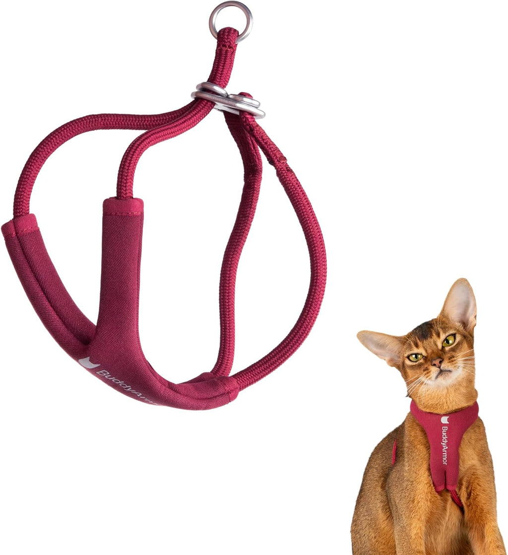 Escape Proof Y Shape Cat Harness Anti-Choke Adjustable Soft Comfortable Padded Cat Vest Harness Anti Escape Cat Rope Harness for Small Medium Cats (Olive, M) - Image 10