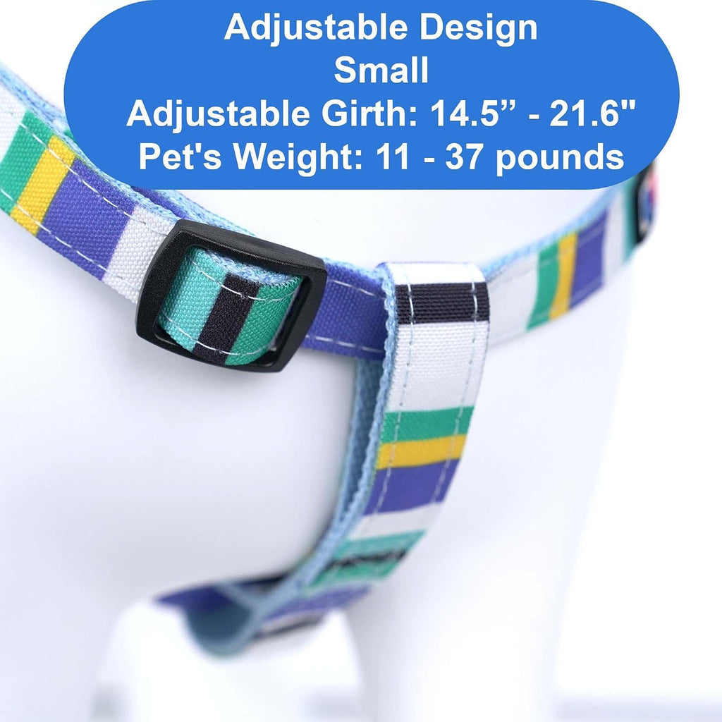 Pawtitas dog harness reflective strip detail
