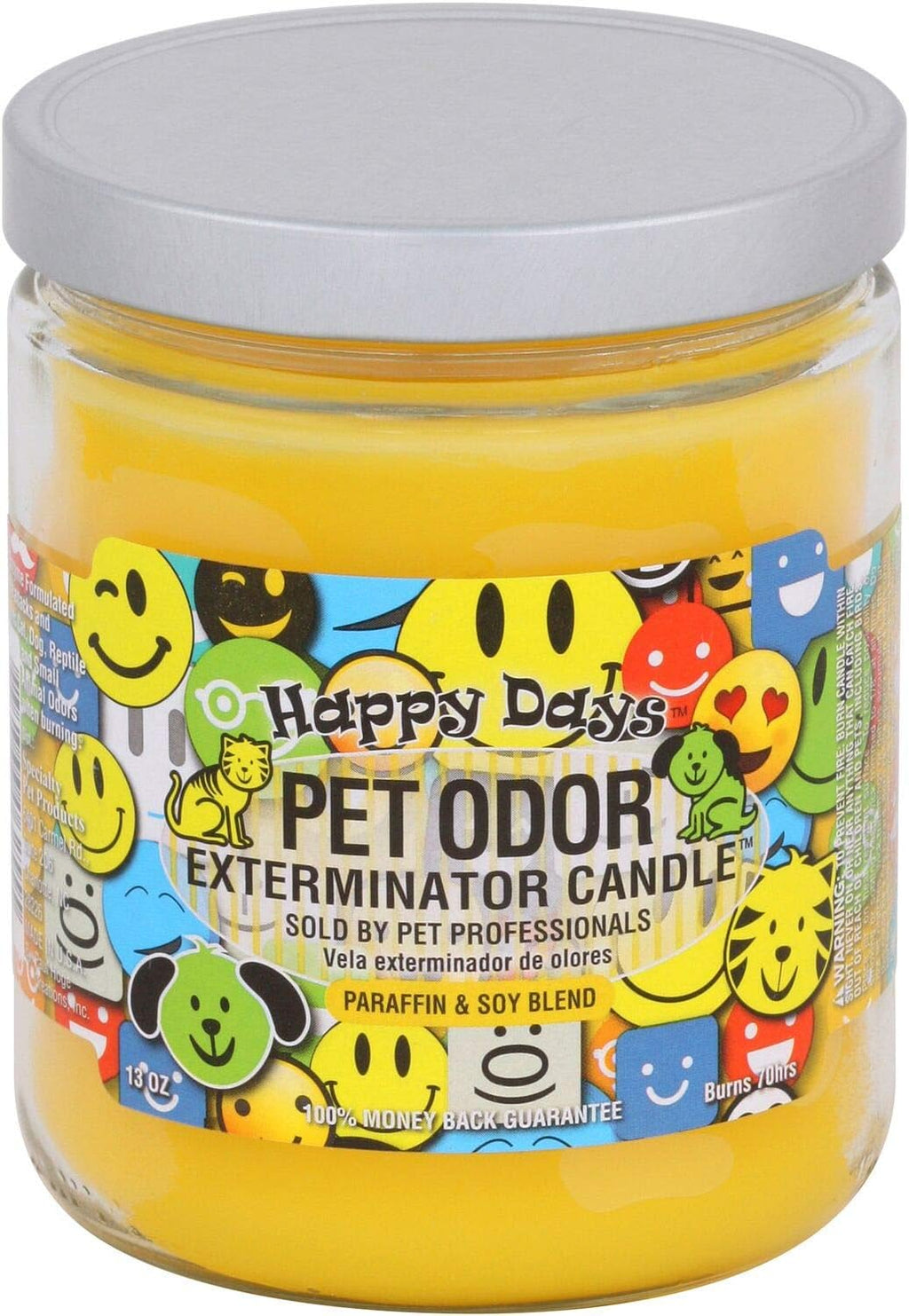 Tropical scent pet odor candle for home use