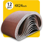 1/2x18 1/2 x 18 Inch Sanding Belt Pack 1/2-Inch x 18-Inch,60 Pcs(10 Each of 40 60 80 120 150 240 Grits) Aluminum Oxide for Sander - Image 9
