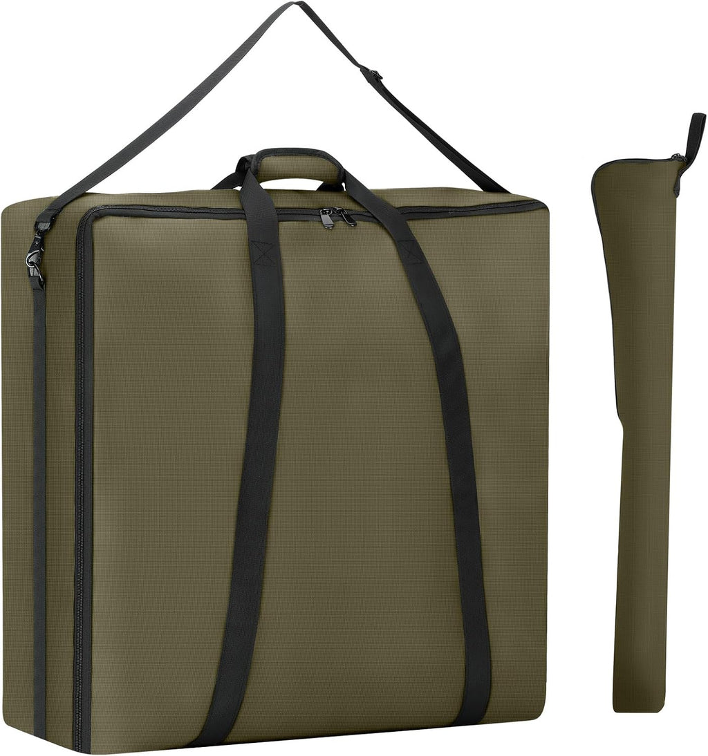 YUFYIG durable dog exercise pen travel bag loaded with metal panels