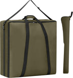 YUFYIG durable dog exercise pen travel bag loaded with metal panels