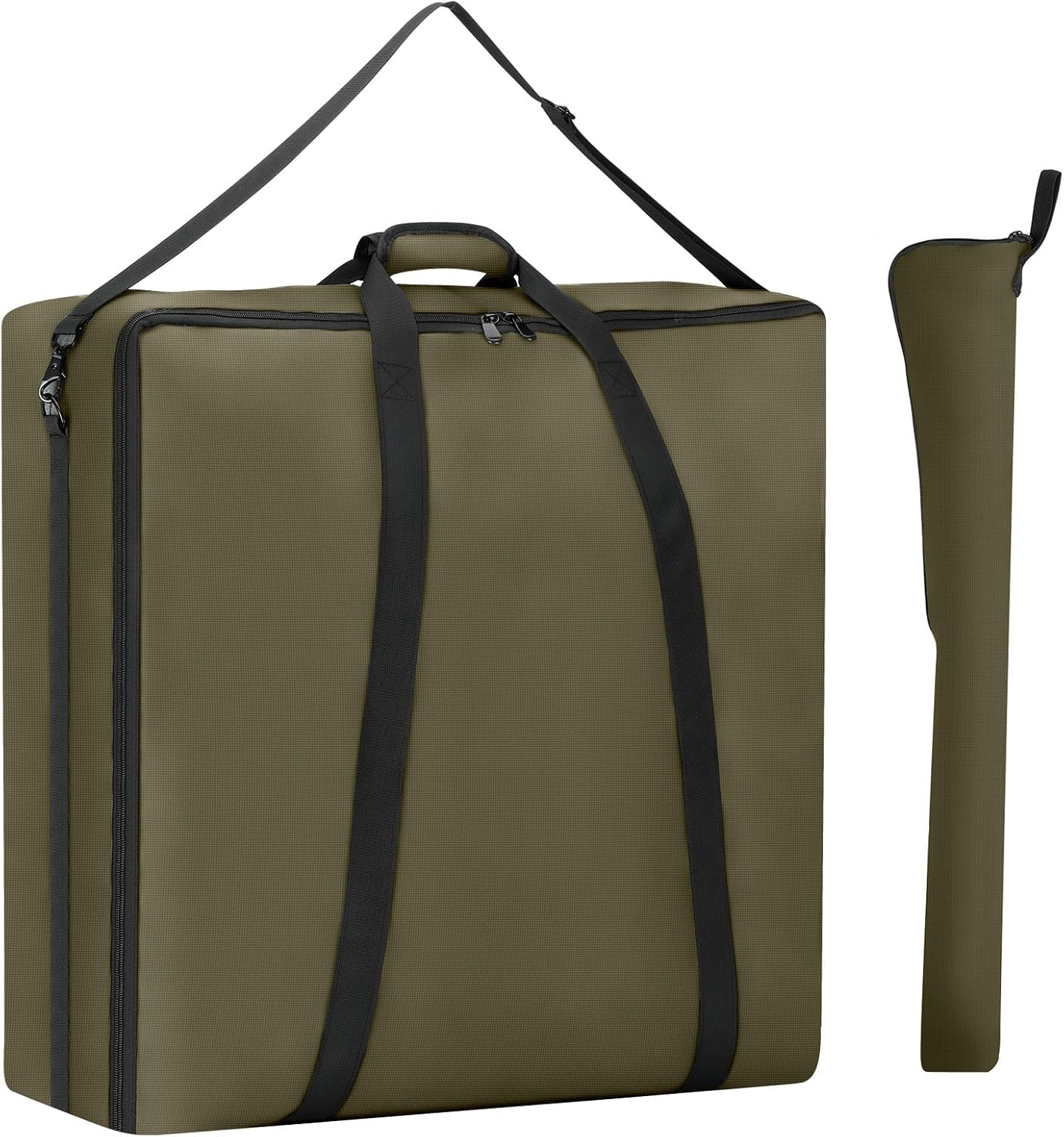 YUFYIG durable dog exercise pen travel bag loaded with metal panels