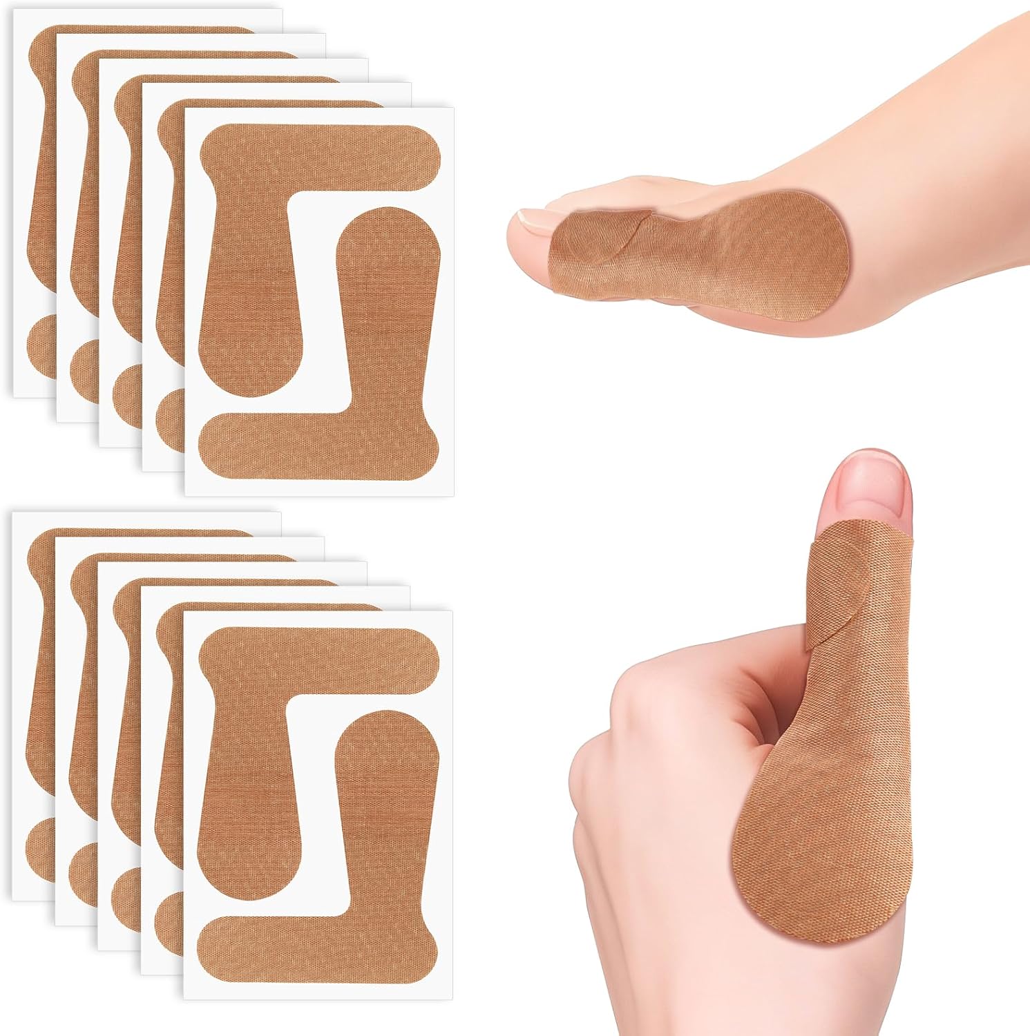 XEMZ Thumb Support Tape 20 pieces front view for arthritis relief