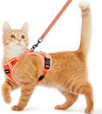 Cat Harness and Leash for Walking Escape Proof Soft Adjustable Cat Leash Breathable Comfortable Vest Easy to Wear Kitten Harness for Outdoor Travel (Black, S (7-12lb)) - Image 14