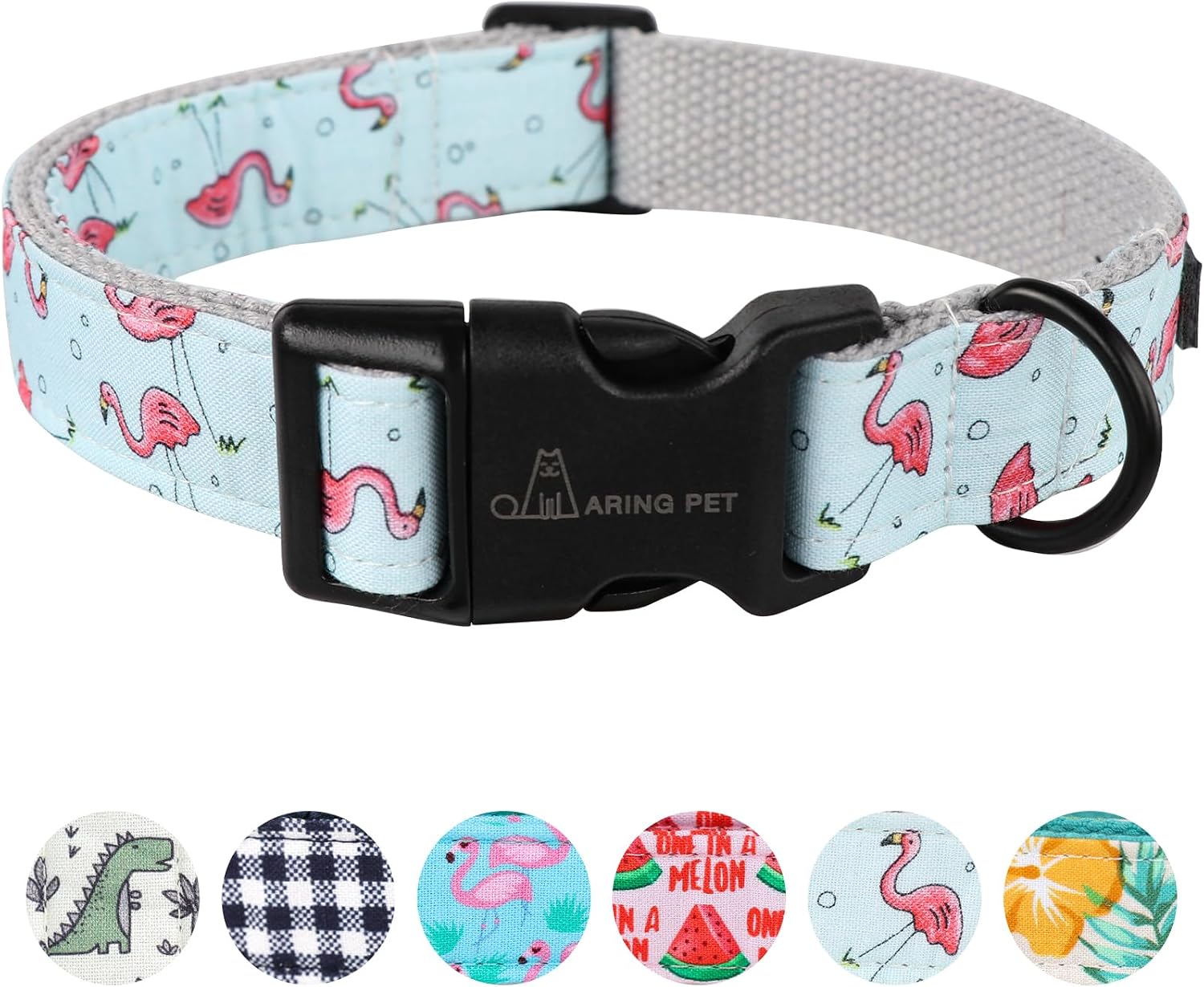 ARING PET Dinosaur Dog Collar-Cute Boy Dog Collar for Small Dogs, Adjustable Dinosaur Print Pet Collars Puppy Collar for Small Medium Large Dogs - Image 12