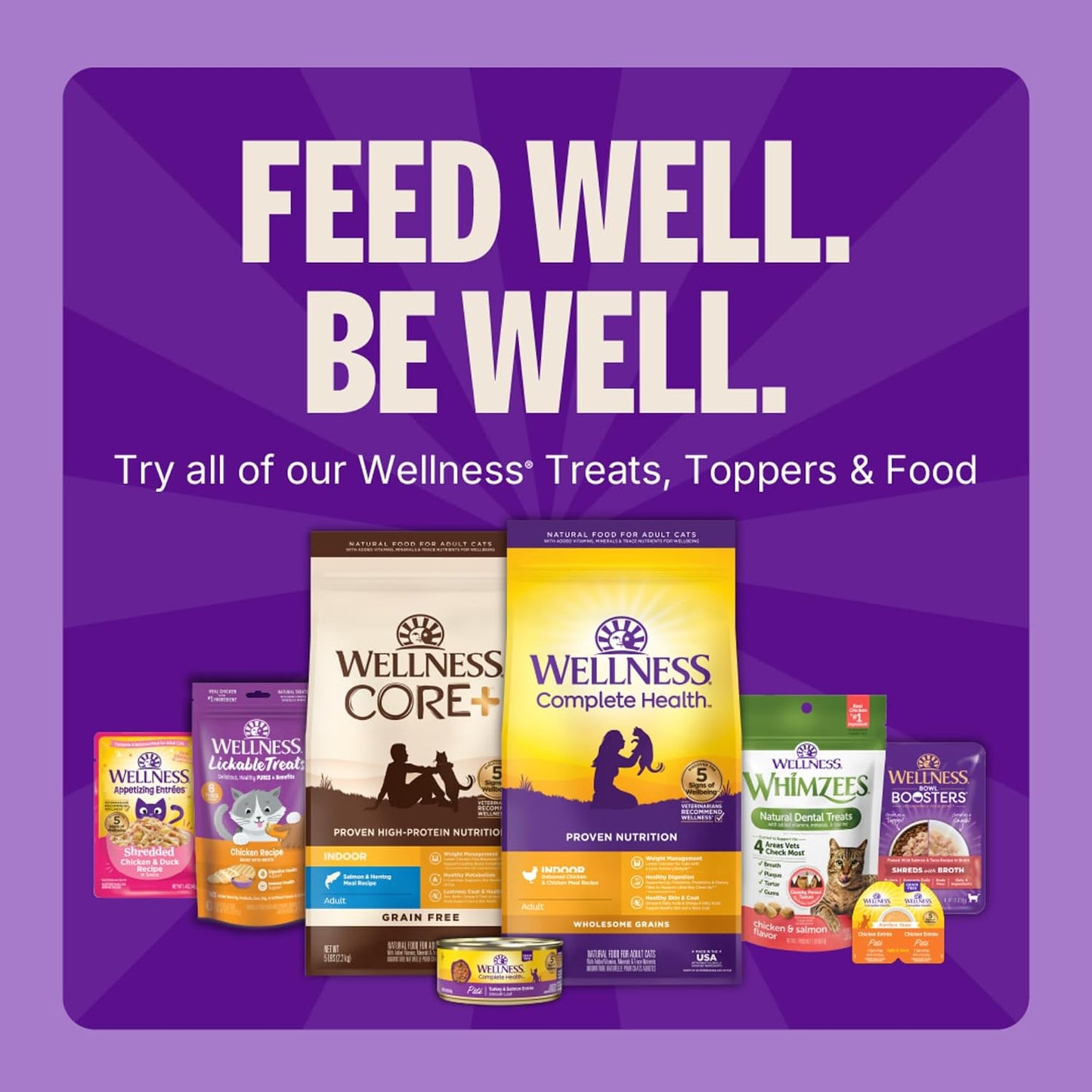 Wellness signature selects cat treats 0.4 ounce tubes