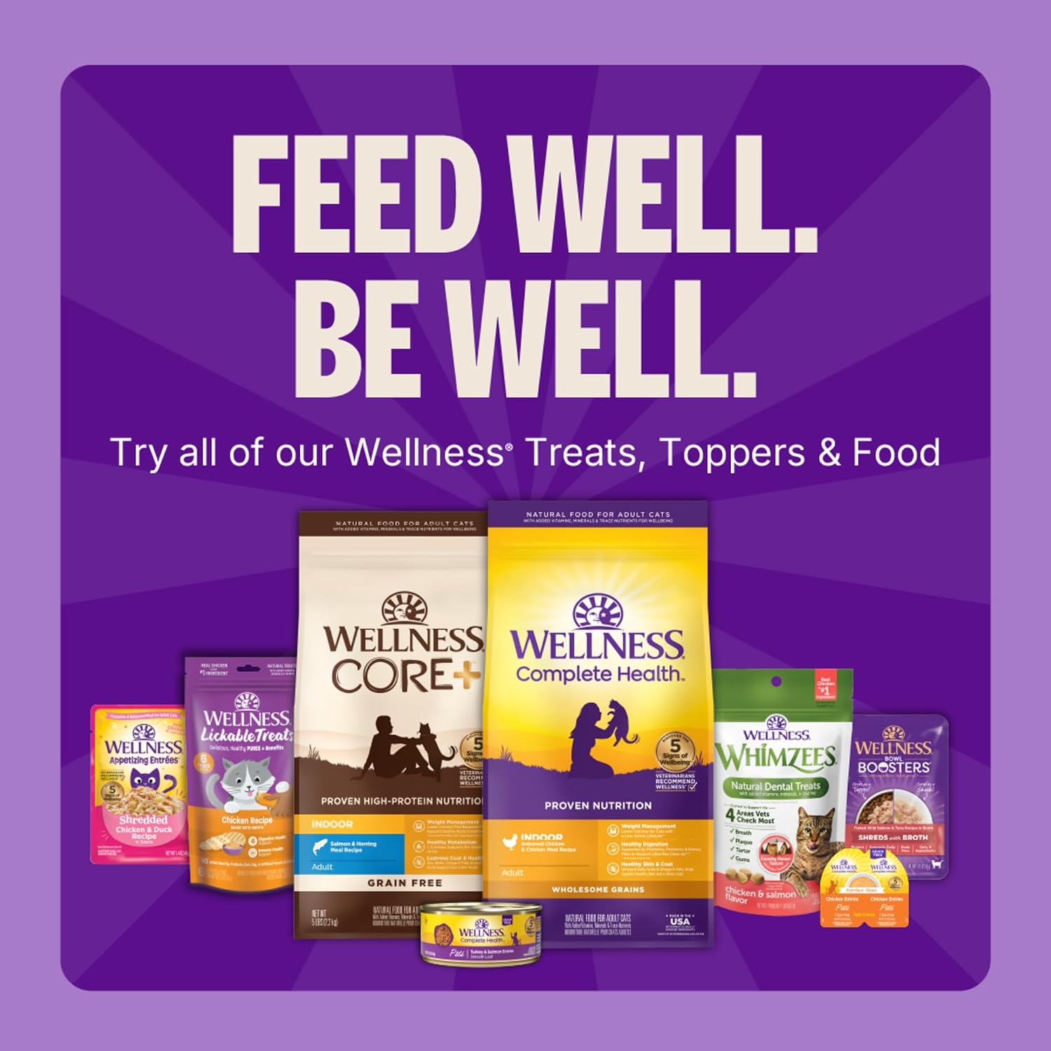 Wellness signature selects cat treats 0.4 ounce tubes