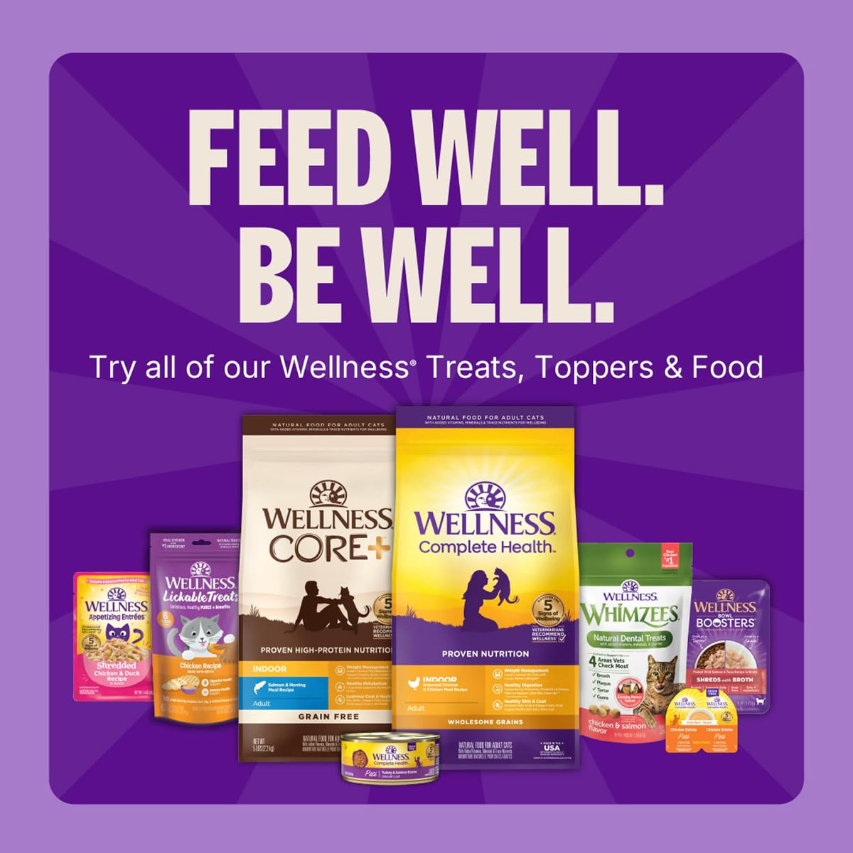 Wellness signature selects cat treats 0.4 ounce tubes