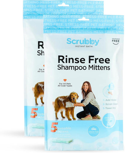 ScrubbyPet No Rinse Pet Wipes- Use Pet Bathing, Pet Grooming Pet Washing, Simple to Use,Just Lather, Wipe, Dry. Excellent Sensitive Skin. The Ideal Pet Wipes Bathing Your Pet Dog Cat. - Image 11