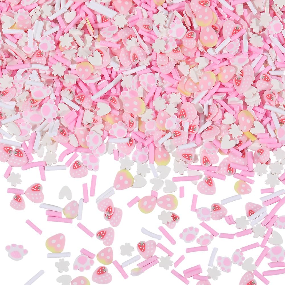 Sunnyclue 100g nail art slices and polymer clay sprinkles front view