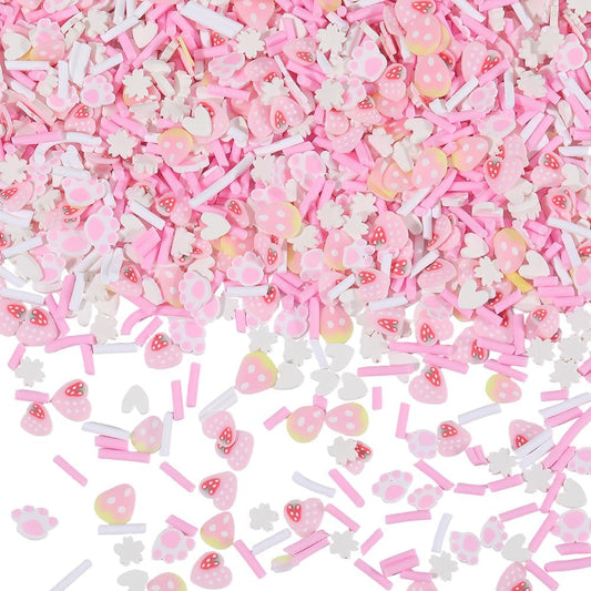 Sunnyclue 100g nail art slices and polymer clay sprinkles front view