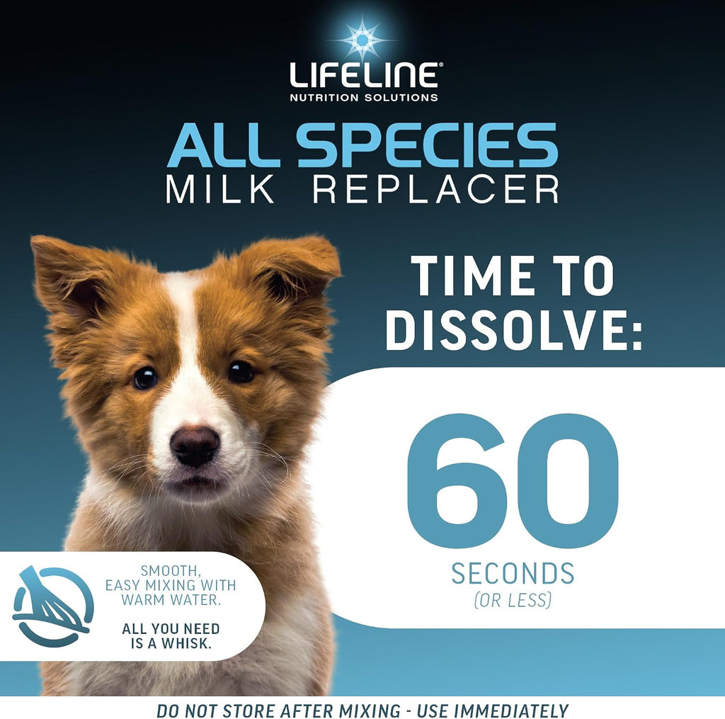 Close-up of Annuso Lifeline packaging showcasing twenty-six percent protein and twenty-four percent fat ratio.