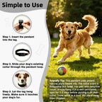Trihood dog tag packaging and accessories