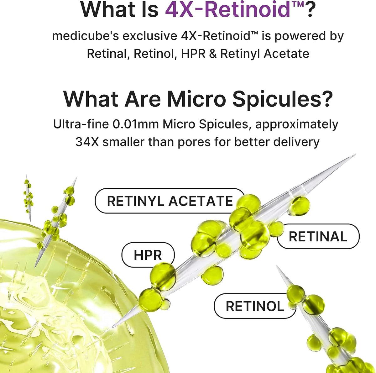 medicube Vita A Retinal Volume Booster Serum, with Volufiline, 4X-Retinoid - Image 5