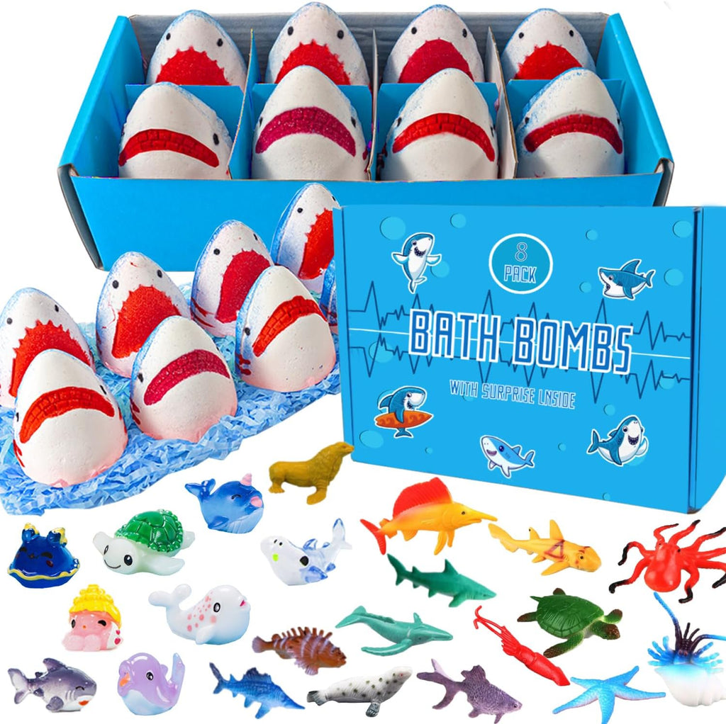 Mill-Max Kottke shark bath bombs front view packaging
