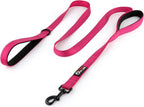 Primal Pet Gear Dog Leash 6ft Long,Traffic Padded Two Handle,Heavy Duty,Reflective Double Handles Lead for Control Safety Training,Leashes for Large Dogs or Medium Dogs,Dual Handles Leads(Black) - Image 10