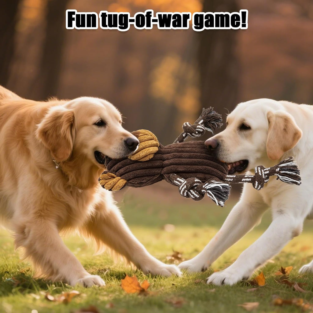 Luudoogs 5 pack dog toys variety bundle set